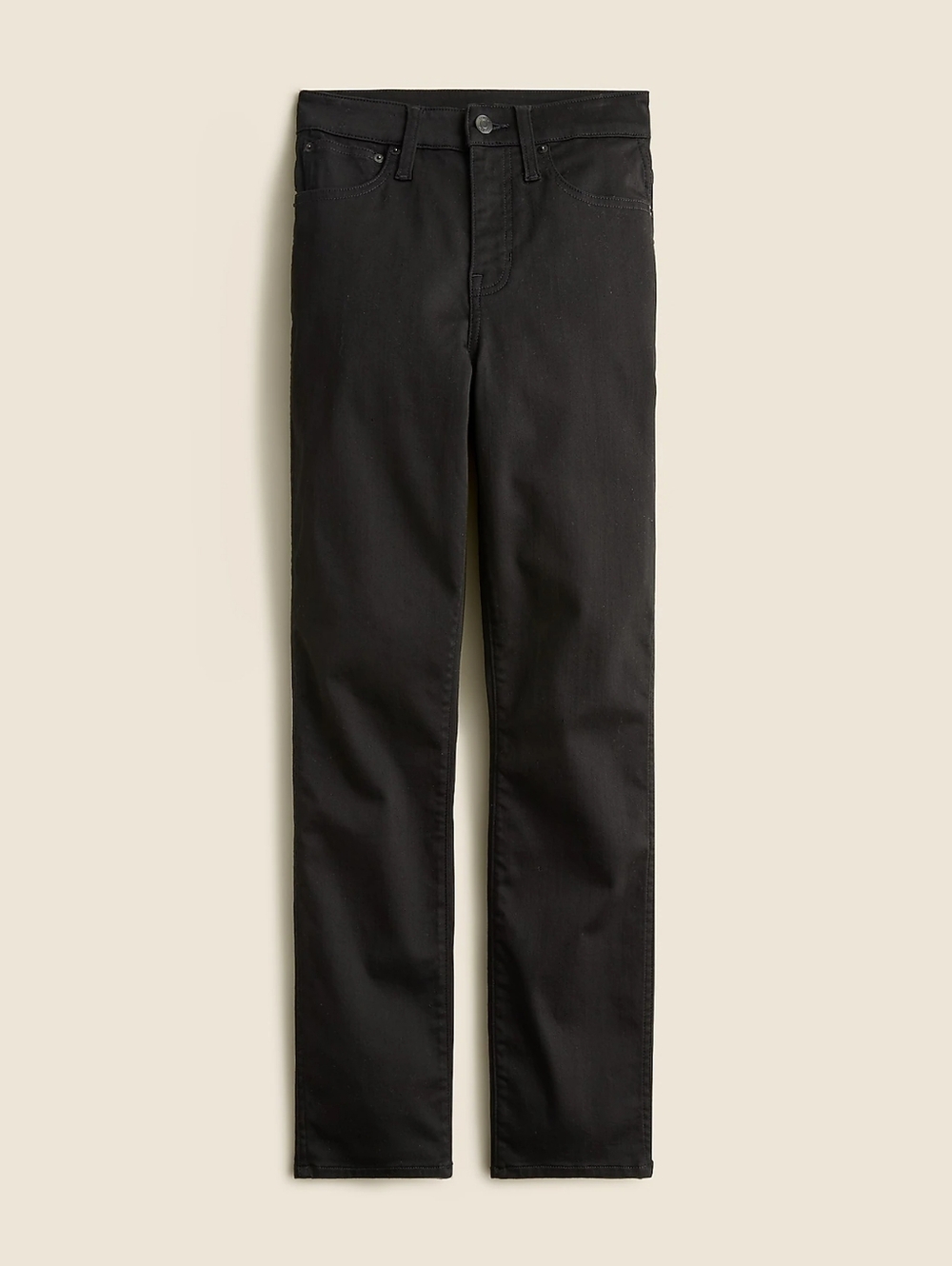 J. Crew Curvy vintage straight jean in black, Size 20